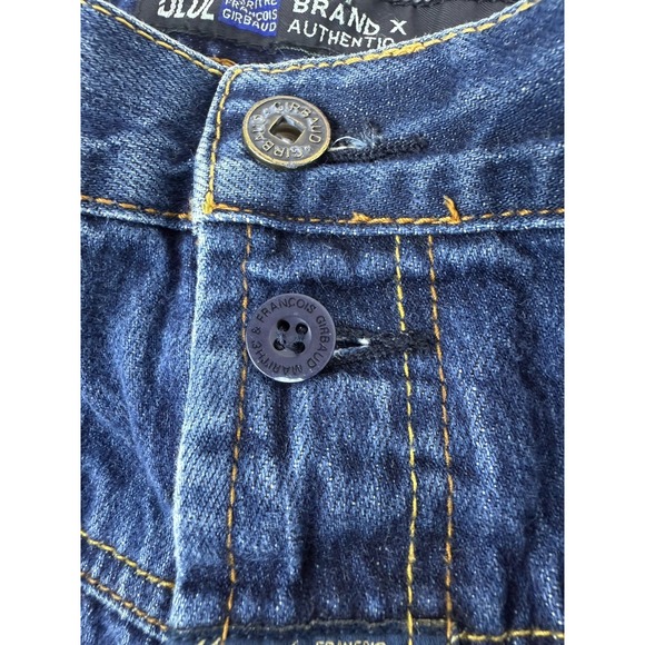 Marithe Francois Girbaud Women's Jeans Size 36‎ Short Barrel Leg Y2K High Rise - Picture 10 of 13